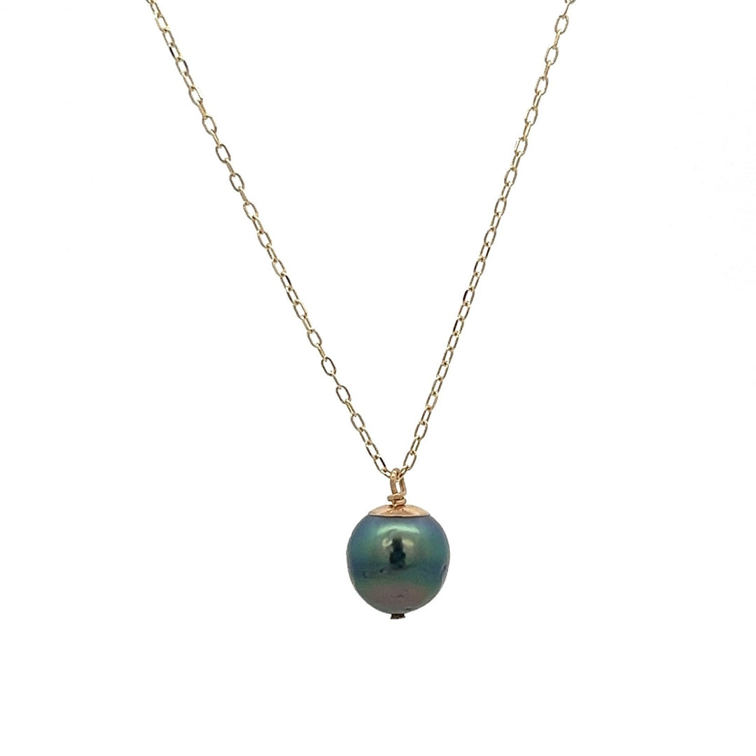 van luna - tahitian pearl pendant necklace - workshopunderground.com