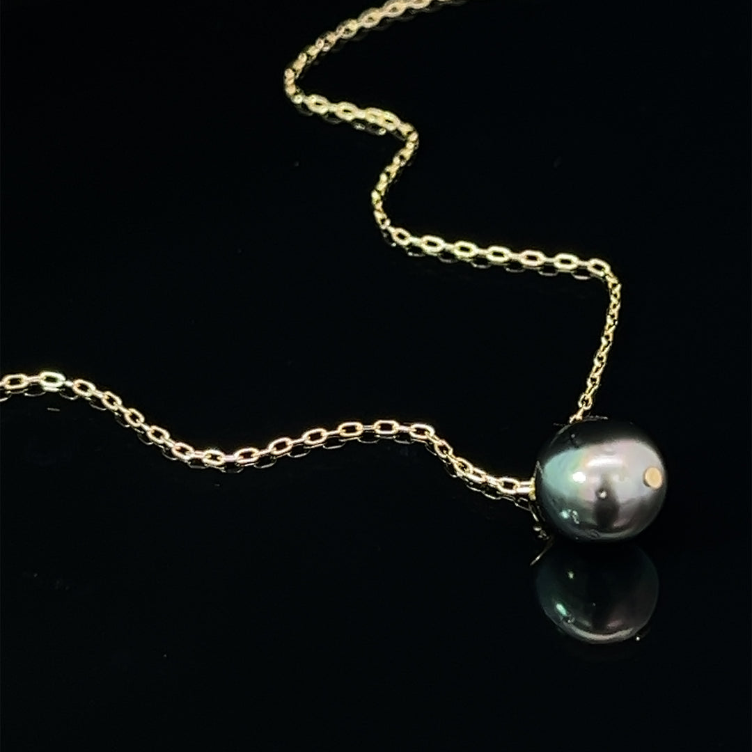 van luna - tahitian pearl pendant necklace - workshopunderground.com