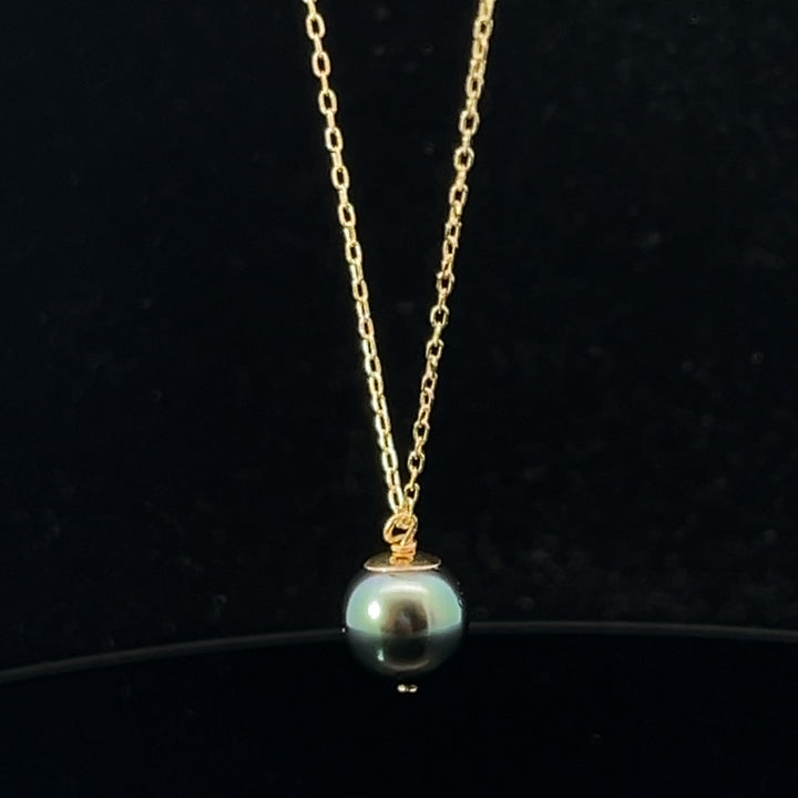 van luna - tahitian pearl pendant necklace - workshopunderground.com