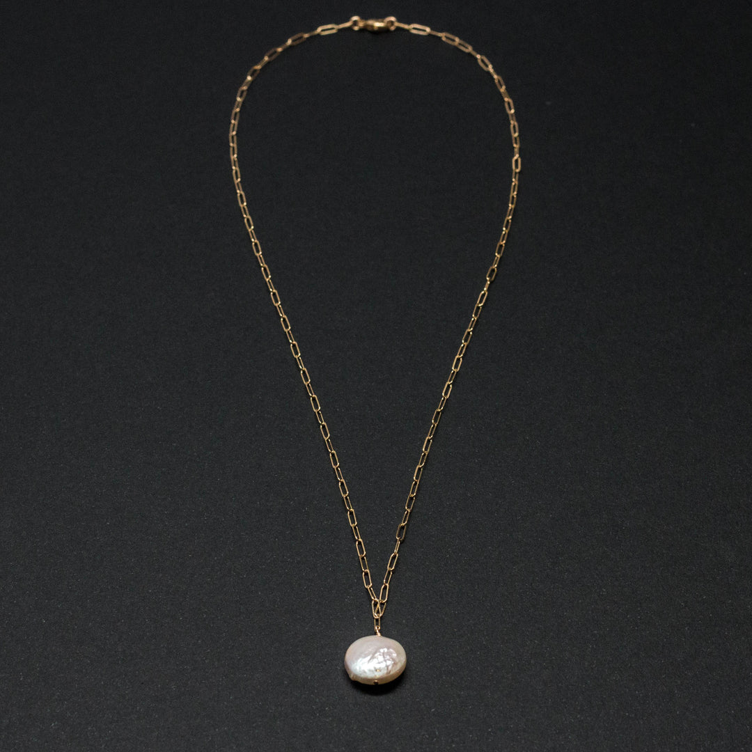 coin pearl necklace - workshopunderground.com