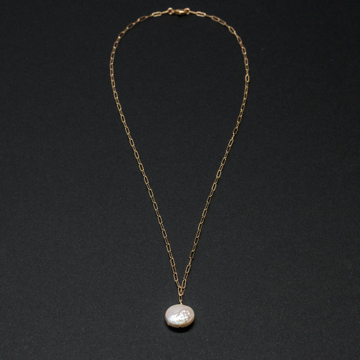 coin pearl necklace - workshopunderground.com