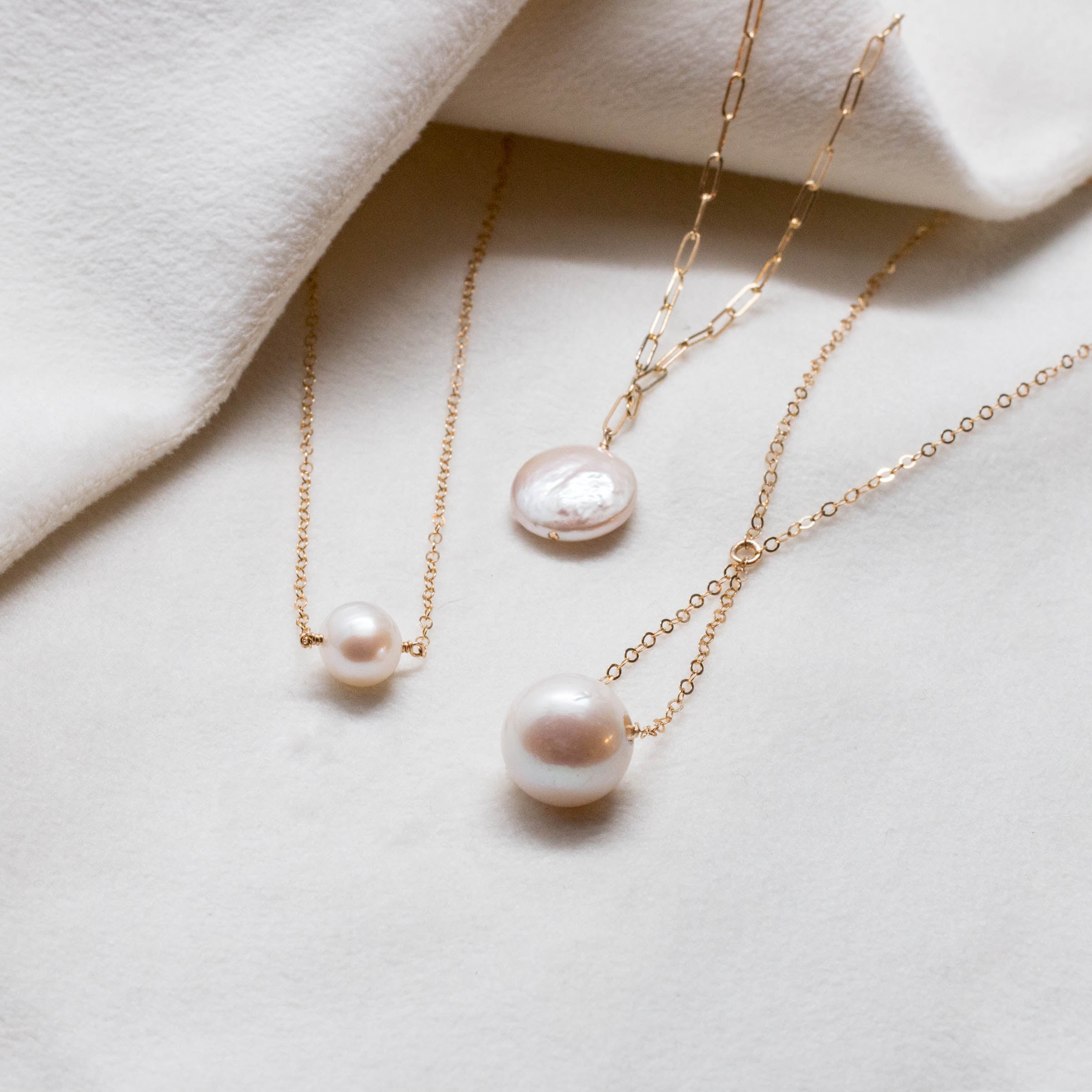 New Classics - natural pearl jewelry