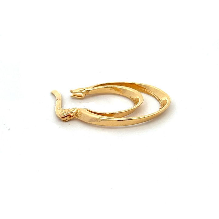 14K-gold-filled double oval hoops - workshopunderground.com