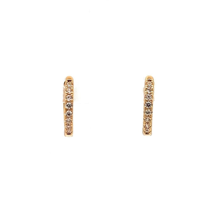 14K-gold-filled classic sparkly huggies - workshopunderground.com