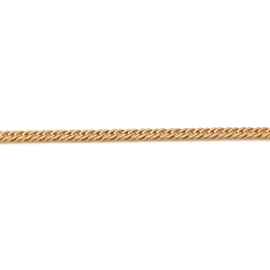 14K-gold-filled curb chain bracelet - workshopunderground.com