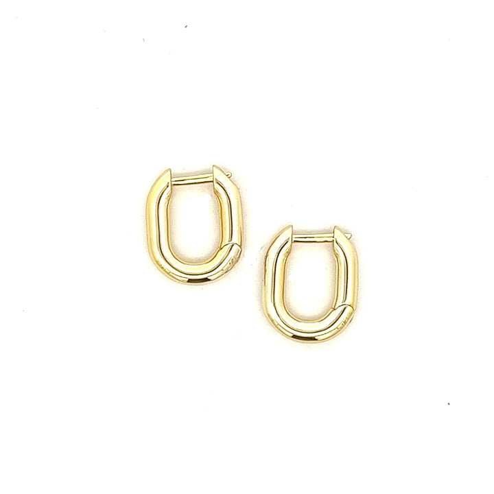 14K-gold-filled classic oval huggies - workshopunderground.com