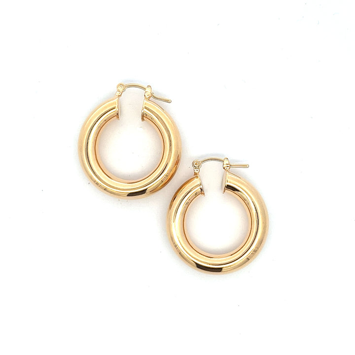 14K-gold-filled totally tubular big hoops - workshopunderground.com