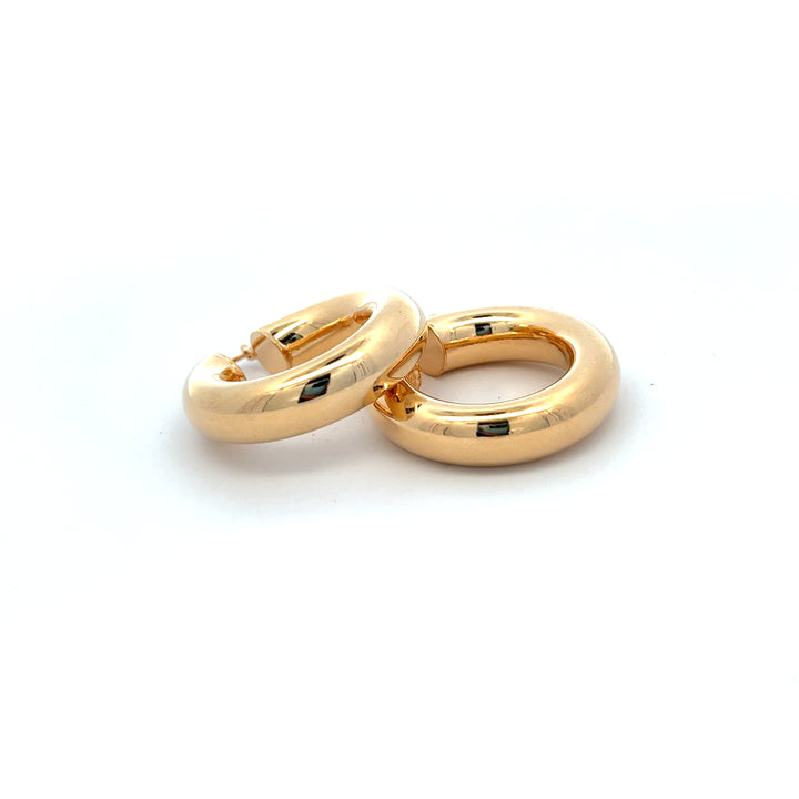 14K-gold-filled totally tubular big hoops - workshopunderground.com