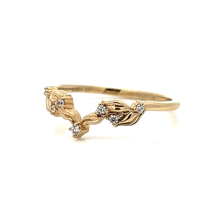 botanical diamond band