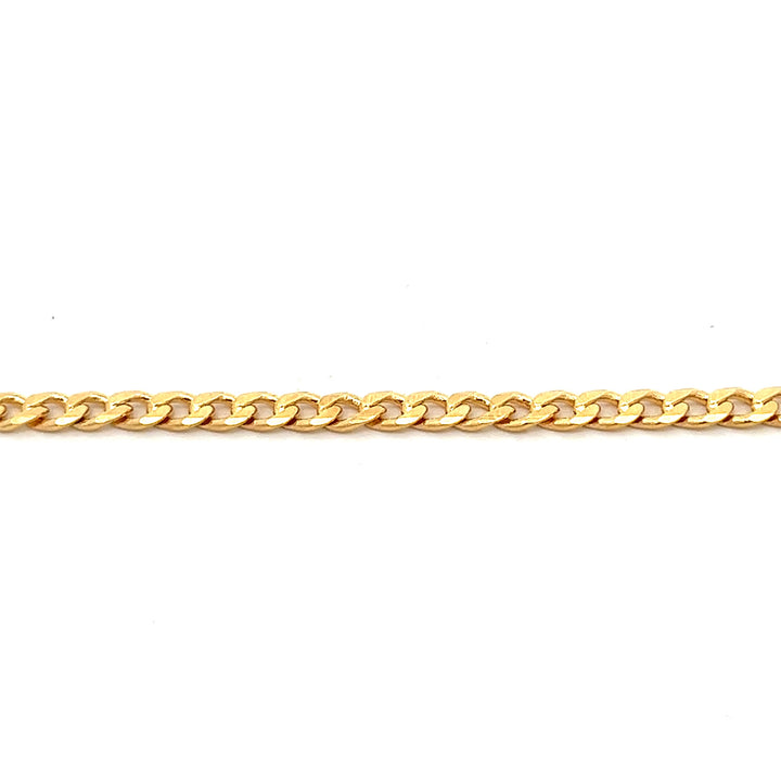 14K-gold-filled classic curb chain necklace - 16" - workshopunderground.com