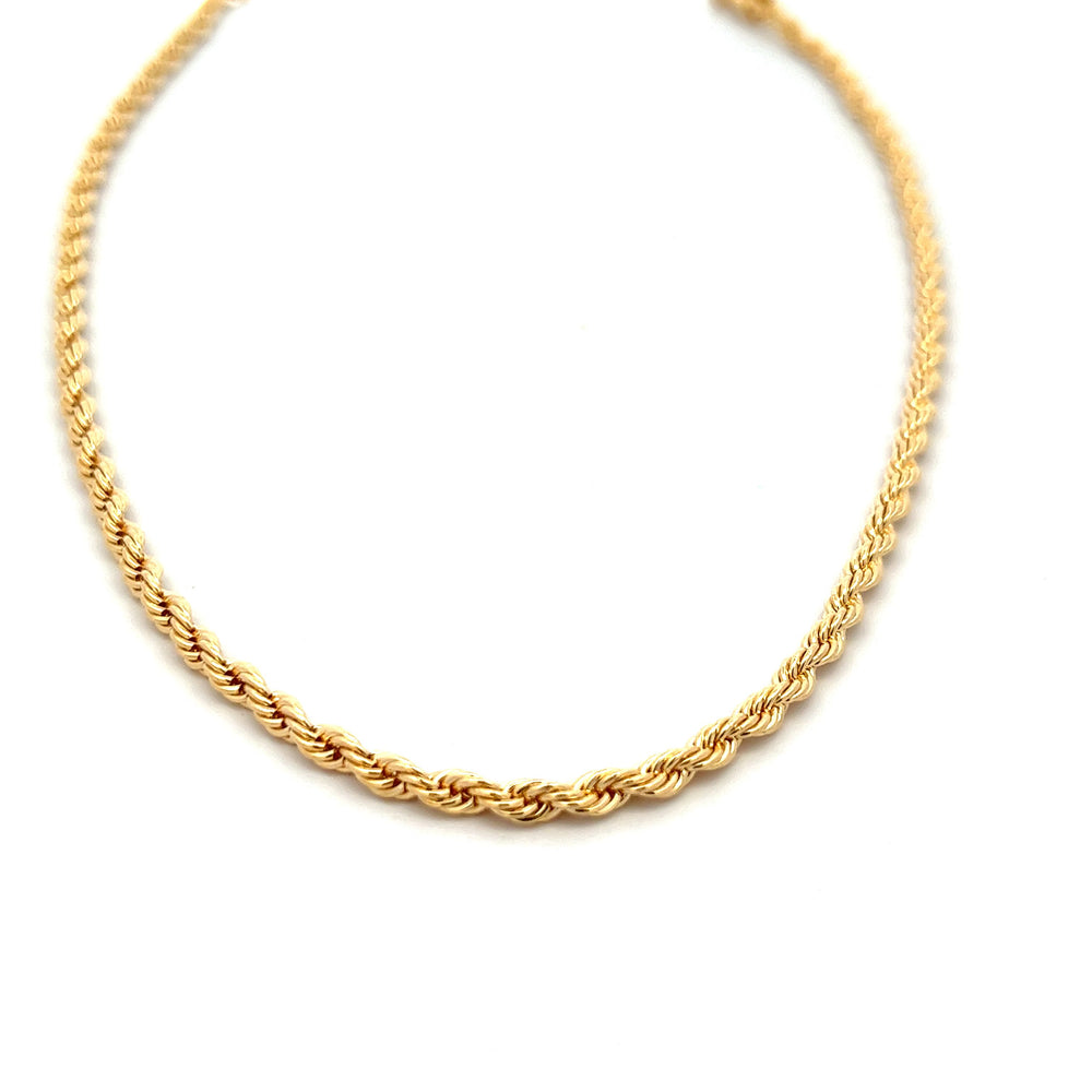 14K-gold-filled classic rope necklace - 16" - workshopunderground.com