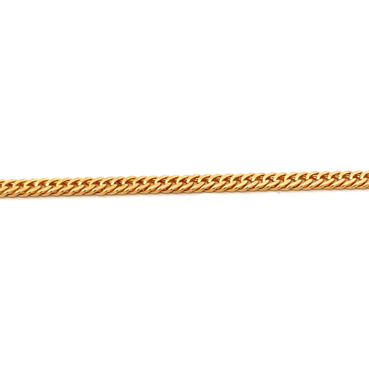 14K-gold-filled fancy curb chain necklace - 16" - workshopunderground.com