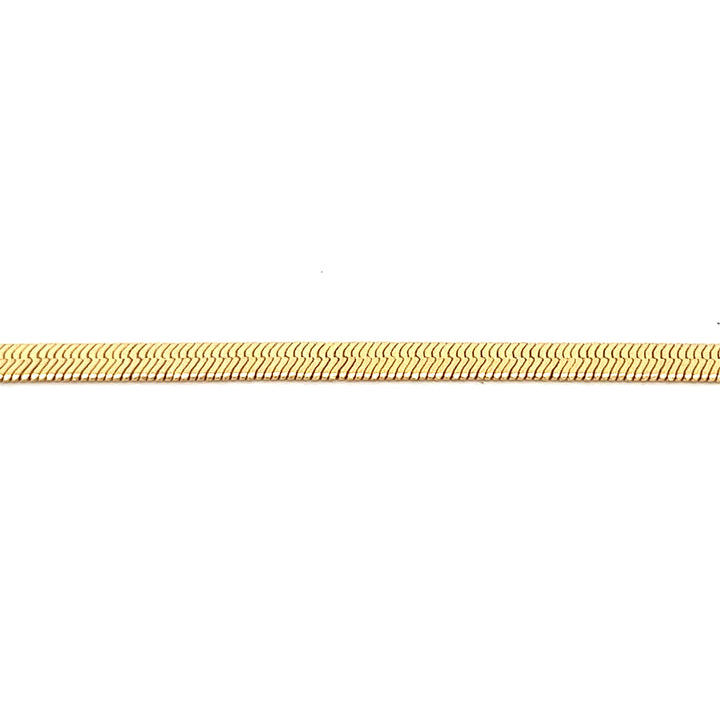 14K-gold-filled herringbone necklace - 16" - workshopunderground.com