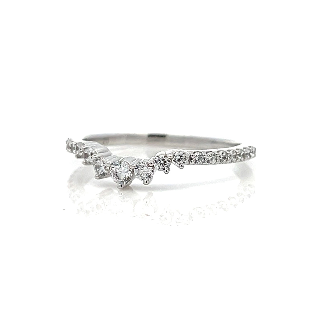contour diamond band