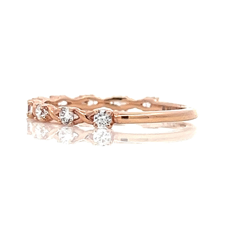 twisted diamond band