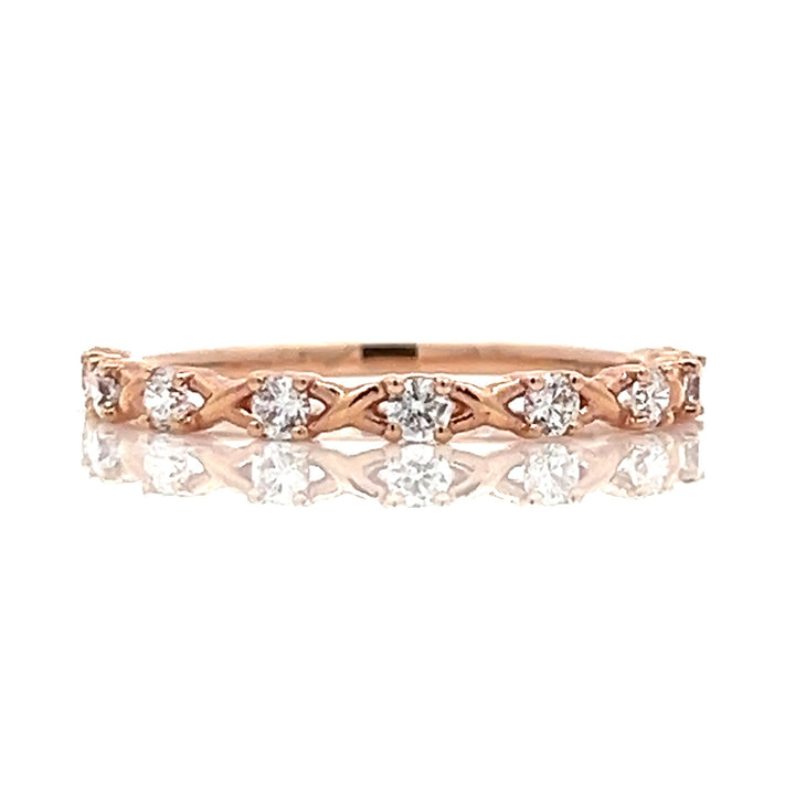 twisted diamond band