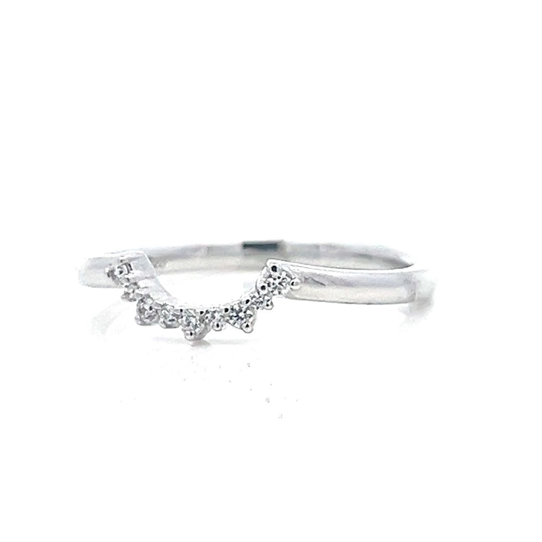 contour diamond band