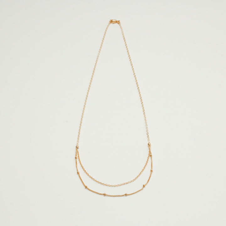 "double-layer" chain necklace - workshopunderground.com