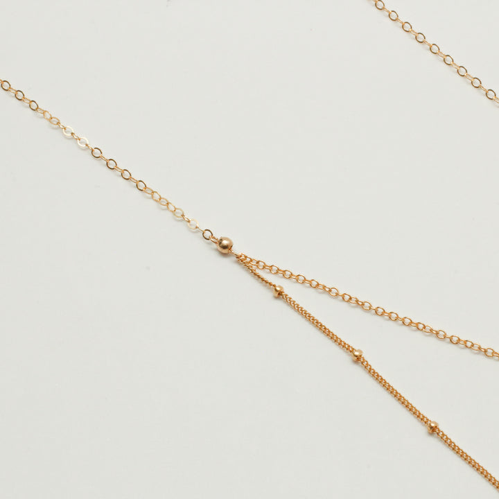 "double-layer" chain necklace - workshopunderground.com