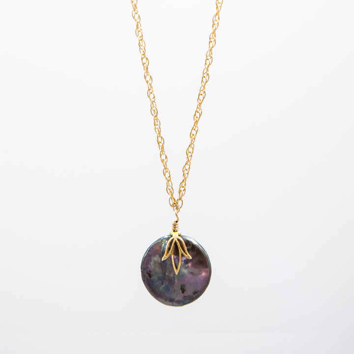 New Deco - coin pearl necklace - rope chain - workshopunderground.com
