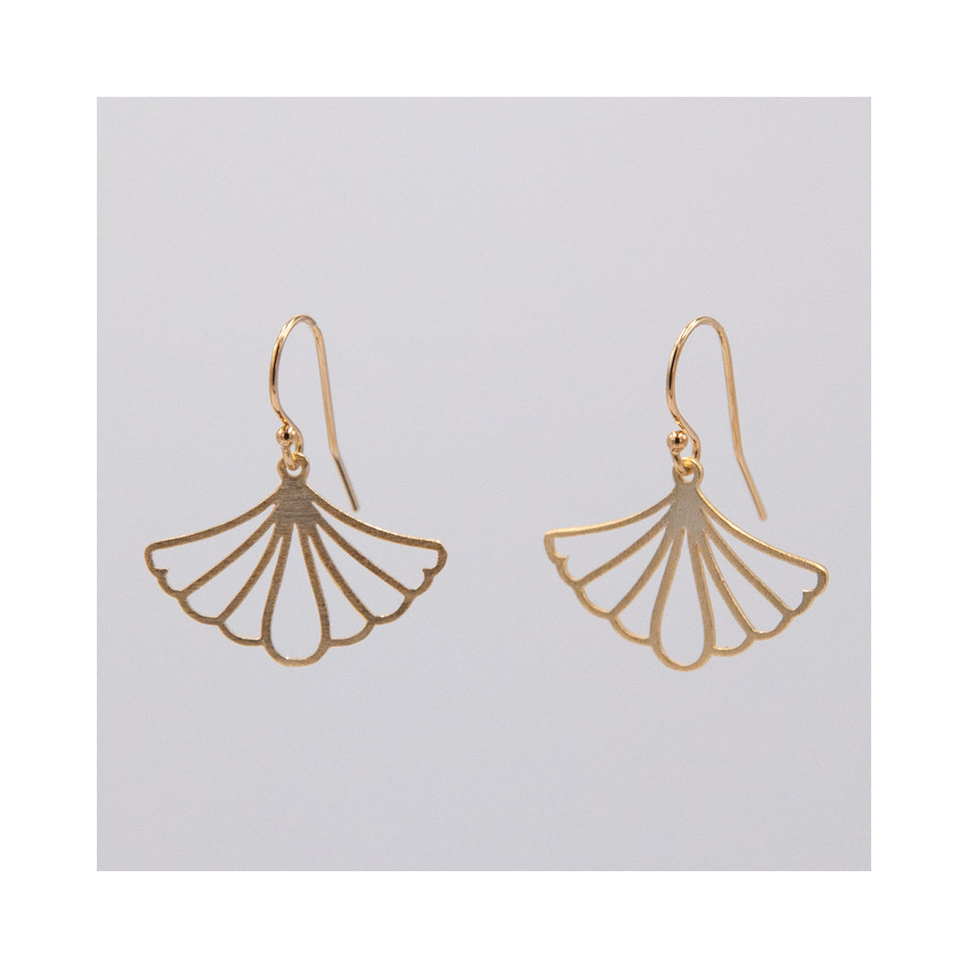 New Deco - ginkgo earrings - workshopunderground.com