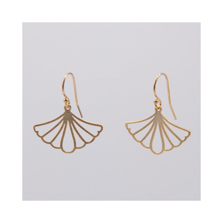 New Deco - ginkgo earrings - workshopunderground.com