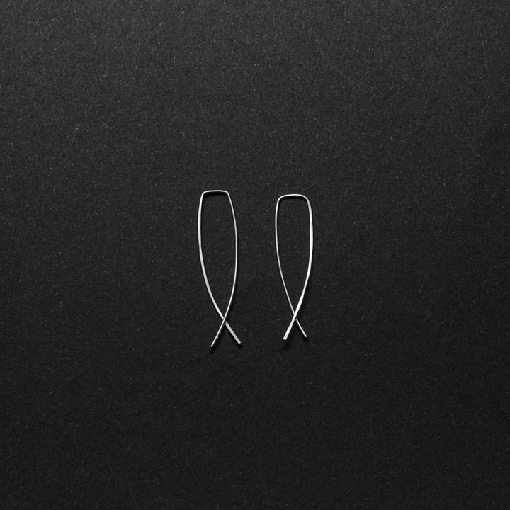"pesce" - artisanal hammered hoops - workshopunderground.com