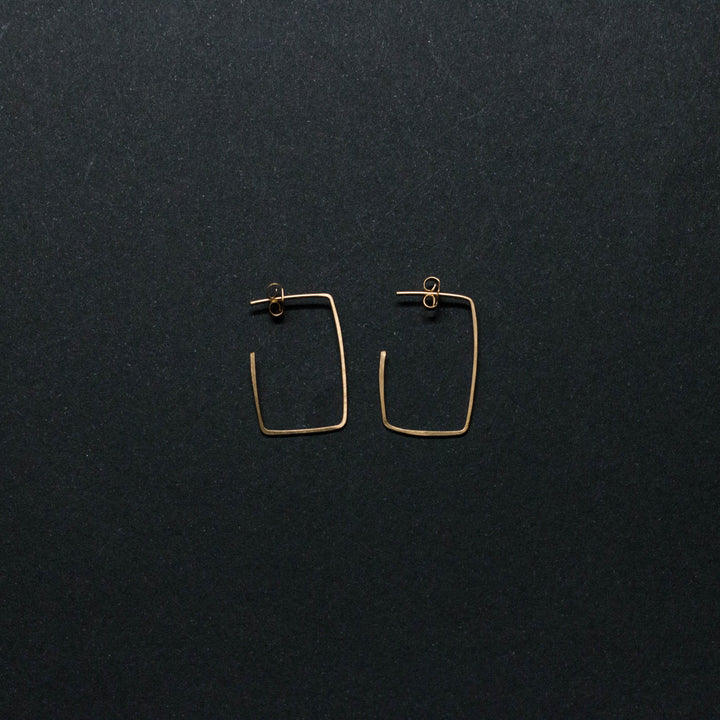 "greco" - artisanal hammered hoops - workshopunderground.com