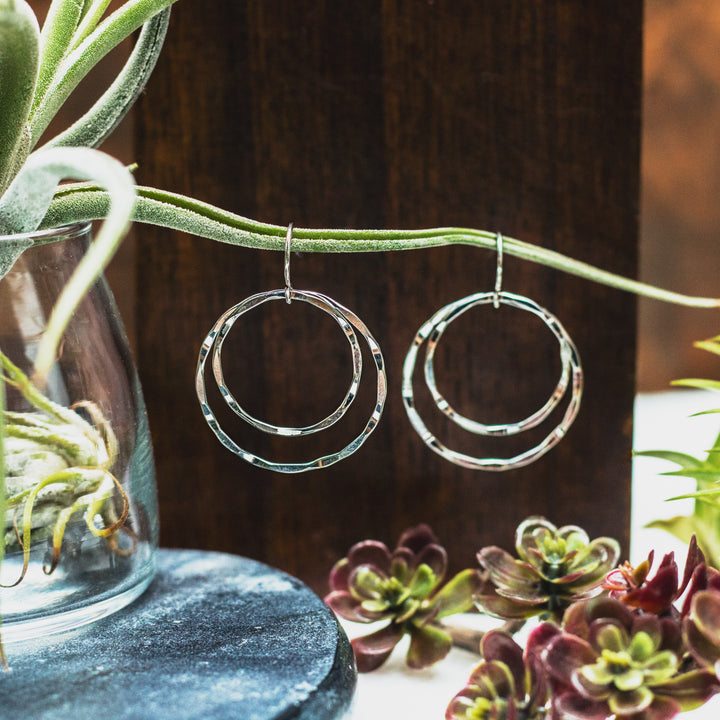 double eternity drop earrings - workshopunderground.com