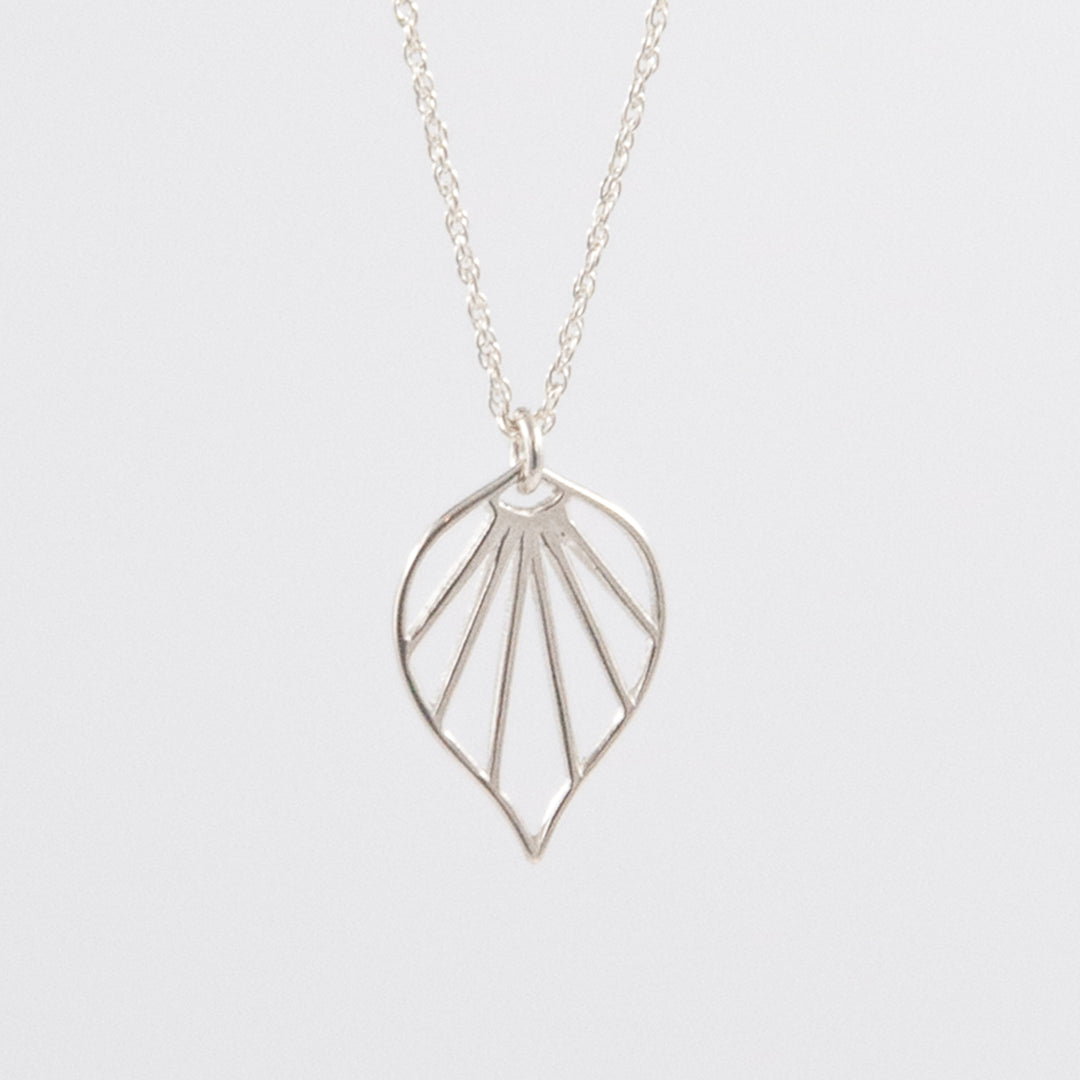 New Deco - large deco fan pendant - gold or silver - workshopunderground.com