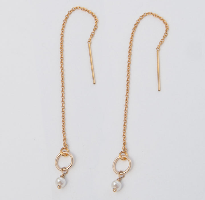 baby pearl golden ring threaders - workshopunderground.com