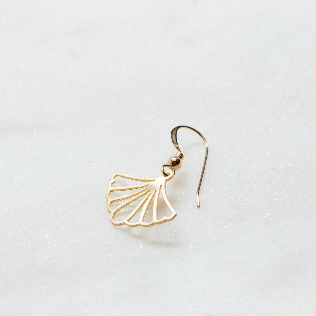 New Deco - ginkgo earrings - workshopunderground.com