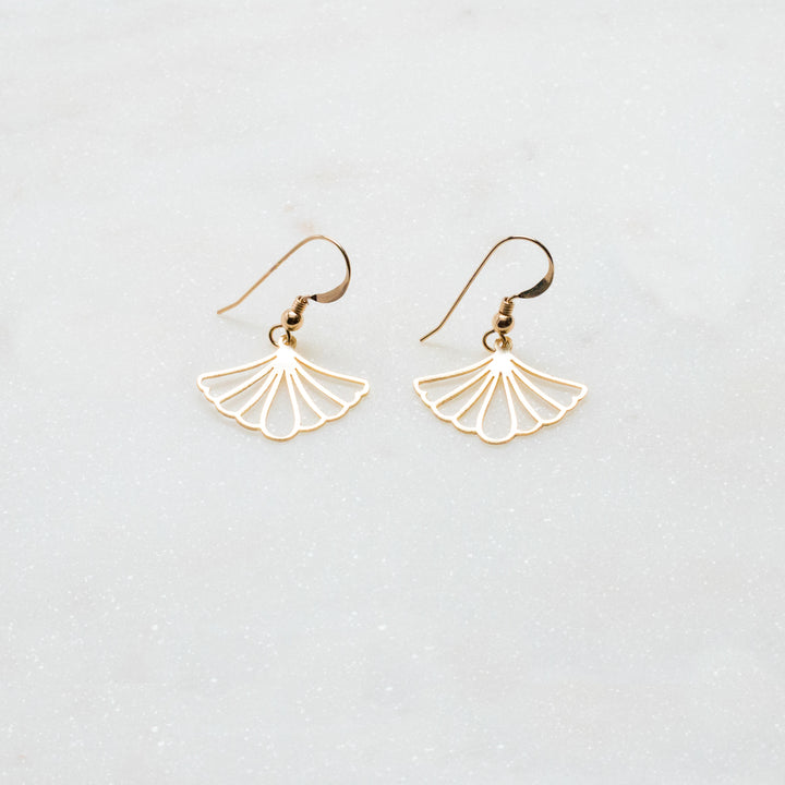 New Deco - ginkgo earrings - workshopunderground.com