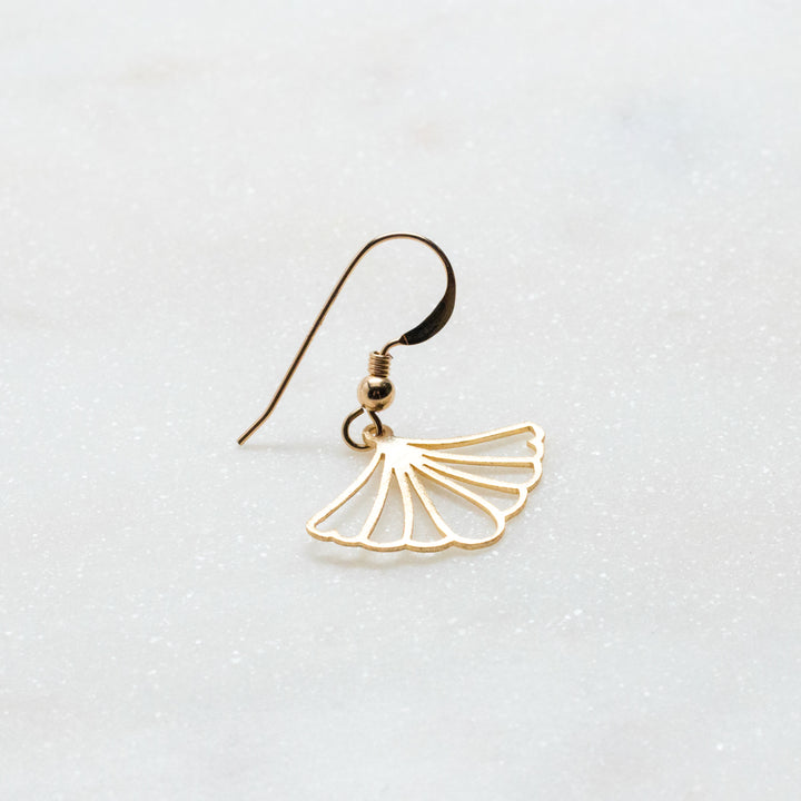 New Deco - ginkgo earrings - workshopunderground.com