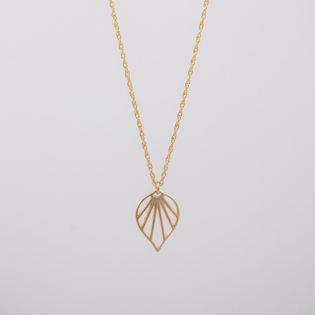 New Deco - large deco fan pendant - gold or silver - workshopunderground.com