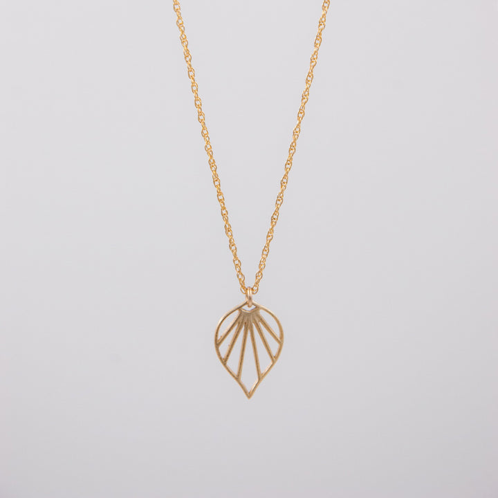 New Deco - large deco fan pendant - gold or silver - workshopunderground.com